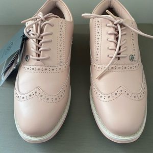 G/Fore Gallivanter Golf Shoes Womens Size 7.5 Blush NEW